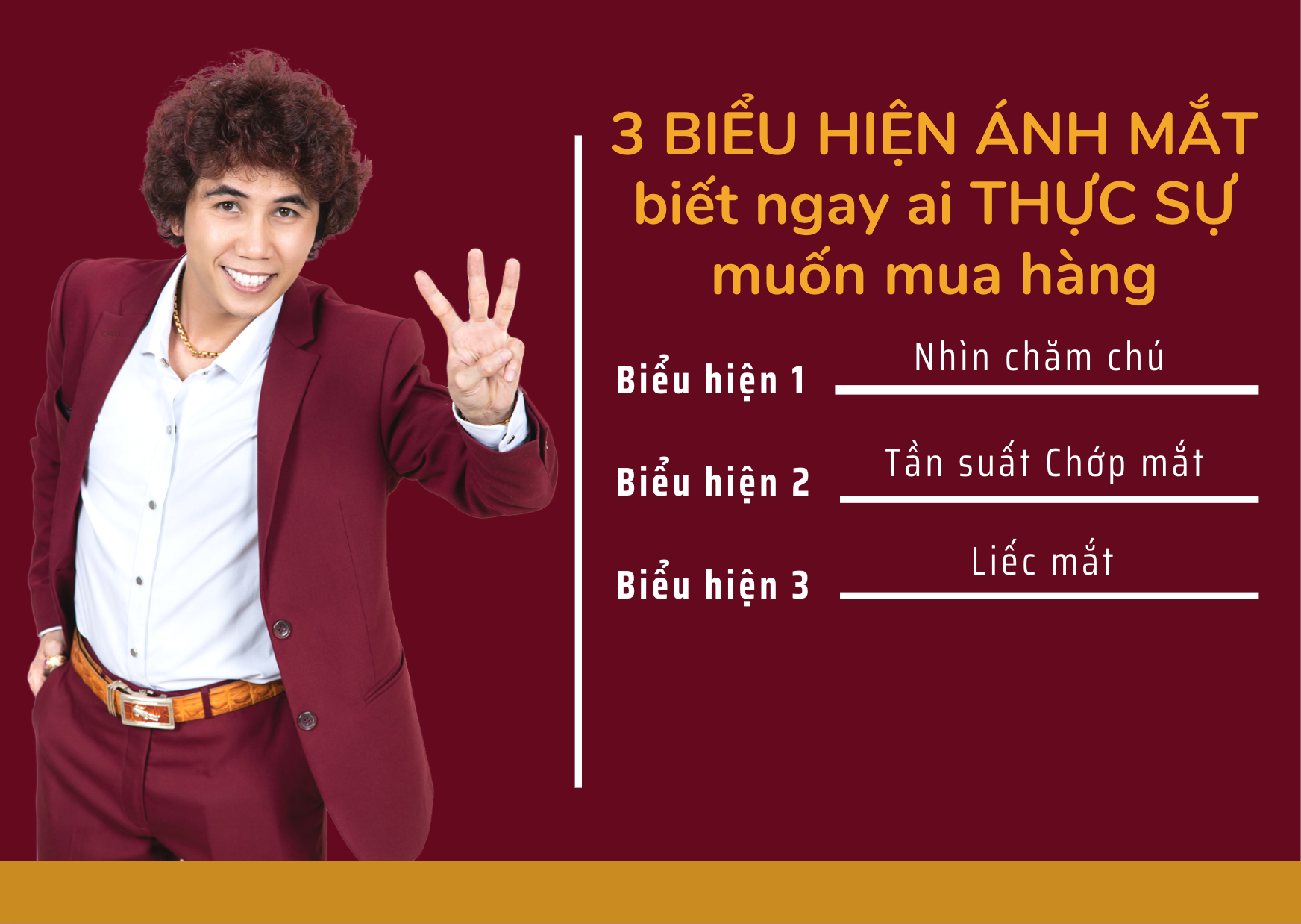 3 biêu hiện cho biết ai mới là người thực sự muốn mua hàng